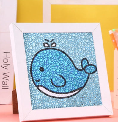 5D Diamond Painting Kit Kids DIY Full Drill Rhinestone Kits