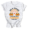 Pumpkin Love Rainbow Halloween Short Sleeve T-Shirt