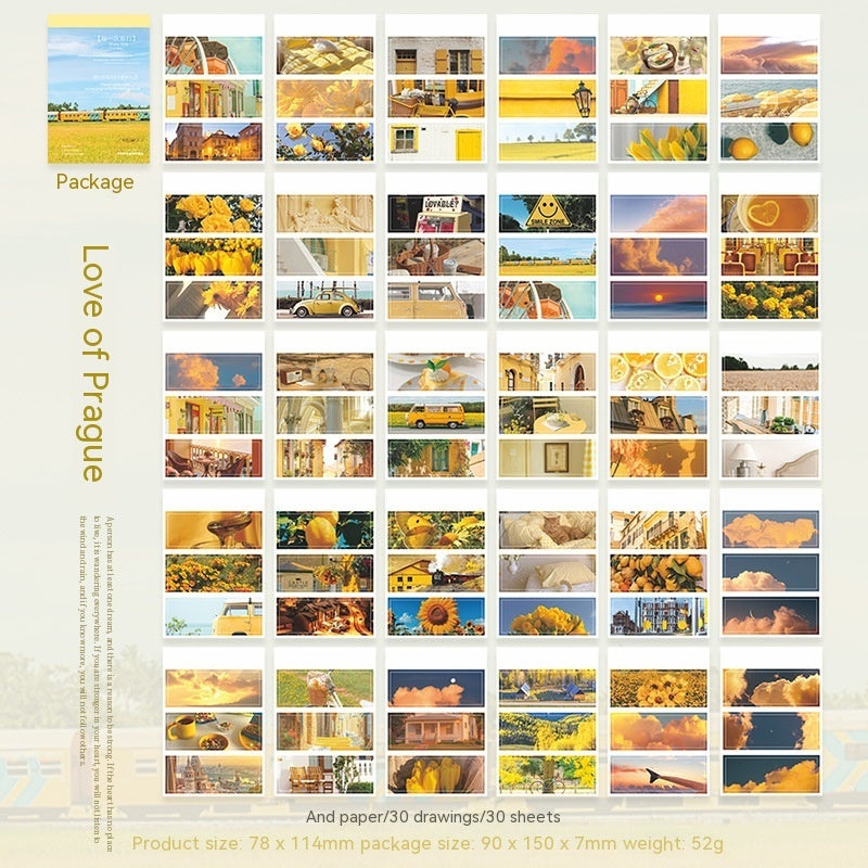 Each Trip Series Travel Theme Journal Decorative Source Material