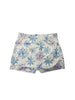 Christmas Print Skinny Shorts, Casual Elastic Waist Shorts, Women's Clothing