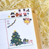 Snowman Gugu Card Handbook Journal Decorative Sticker