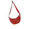 Big Flower Ethnic Crossbody Bag For Women
