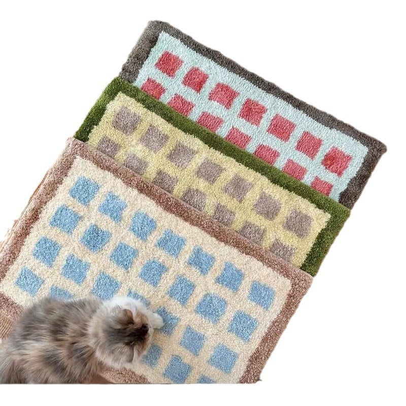 Bedroom Balcony Bedside Blanket Window Blanket Home Flocking Ground Mats