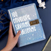 100 Days Saving Challenge Loose-leaf Password Journal Book