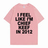 Men's Printed Cotton Short-sleeved T-shirt