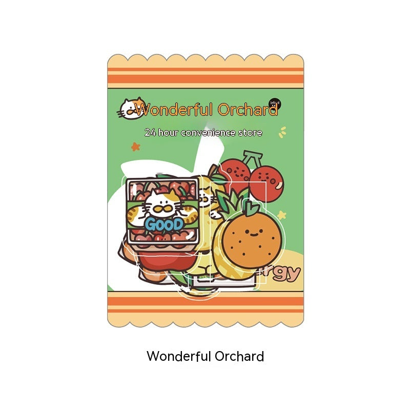 Convenience Store Journal Decoration Sealing Sticker Bag