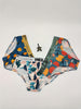 3 Pcs Stylish Mens Triangle Briefs Set - Comfy, Breathable, and Soft Underwear with Fruit & Letter Print Design - Ideal for Everyday Wear