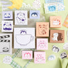 Theaceae Rubber Journal Diary DIY Decoration Printed Paintings