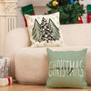 Christmas pillow covers - Vintage Christmas Throw Pillow Covers - Sage Green - Cozy Christmas Charm Awaits