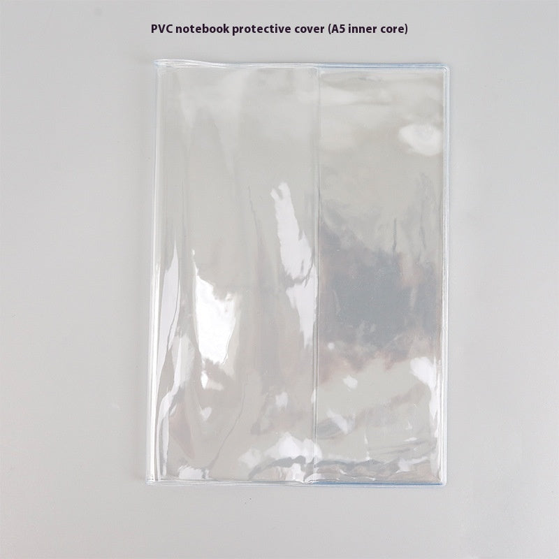 Journal Book Notebook Boy Cover Waterproof Student Transparent Book Cover