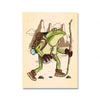 Home Decor Frog Mushroom Canvas Painting Wall Poster