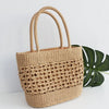Women's Straw Woven Hollow Hand-held Woven Bag