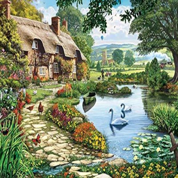 Country Cottage 5D Diamond Painting Kit