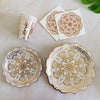 New Rainbow Round Flat Plate Disposable Party Paper Tableware Birthday Party Party Picnic Plate