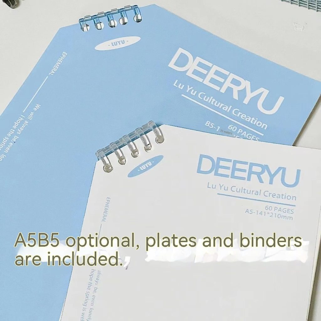 Tilting Loose-leaf Notebook Detachable Refill Journal Book