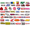 Car and motorcycle stickers