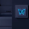 Blue Luminous Small Butterfly Bedroom Living Room Luminous Stickers Home Decor