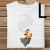 Women's Printed Casual Loose Round Neck T-shirt