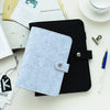 Felt Loose Spiral Notebook Journal Book Minimalist Creative