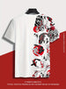 Men's Fish Graphic Print T-shirt, Short Sleeve Crew Neck Tee, Men's Clothing For Summer Outdoor