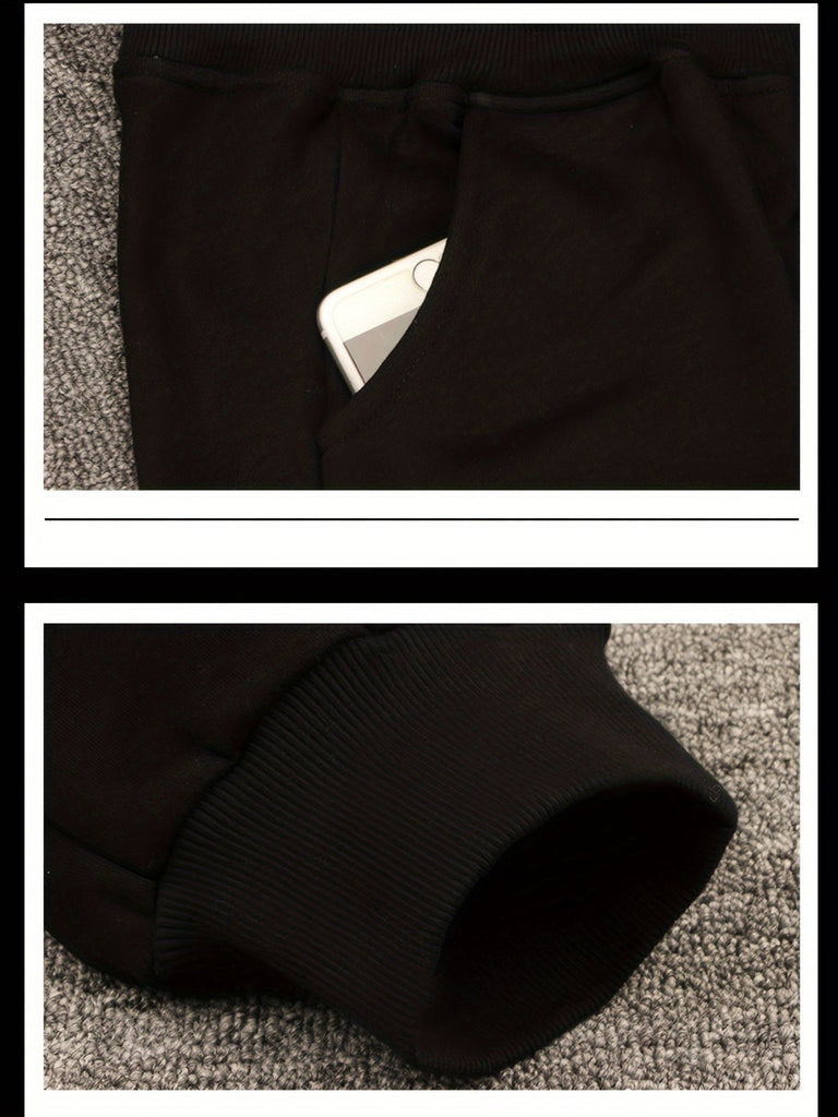 Men's & Women's Sweatpants Hip Hop Pants Joggers Trousers Anime Sport Pants - Fleece Lining - With Pockets - For Fall/Winter - Suitable for Sports, Loungewear & Casual Wear - Perfect Gift for Teens & Adults