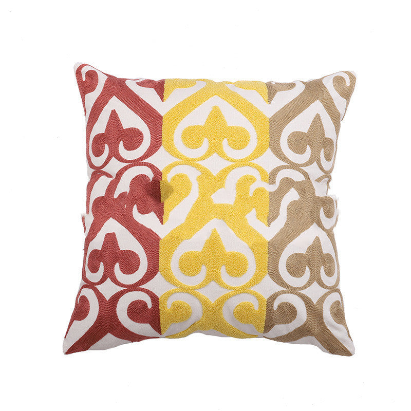 Cotton printed pillow cover