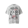 Men's Loose Printed Short-sleeved T-shirt