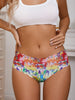 10pcs Seamless Painting Print Briefs - Bikinis with Comfy Breathable Stretchy Fabric, Women's Lingerie & Underwear for Everyday Comfort and Confidence