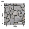 Marble Rock Crystal Tile Stickers Self-adhesive Wear-resistant Floor