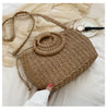 One Shoulder Crossbody Woven Bag