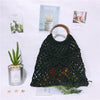 Hollow Woven Fishing Net Portable Grass Woven Bag