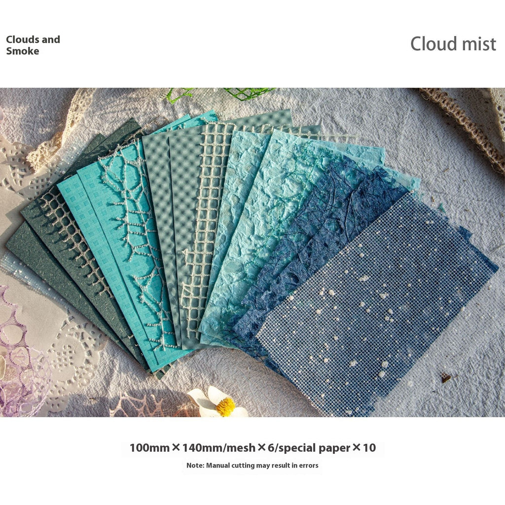 Cloud Yarn Series Light Retro Hollow Journal Decoration