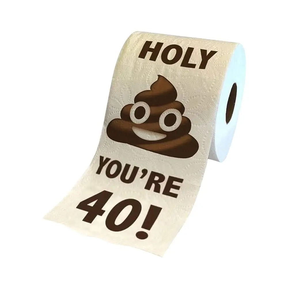 Creative Stool Tissue Happy Birthday Decorative Roll Paper