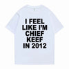 Men's Printed Cotton Short-sleeved T-shirt