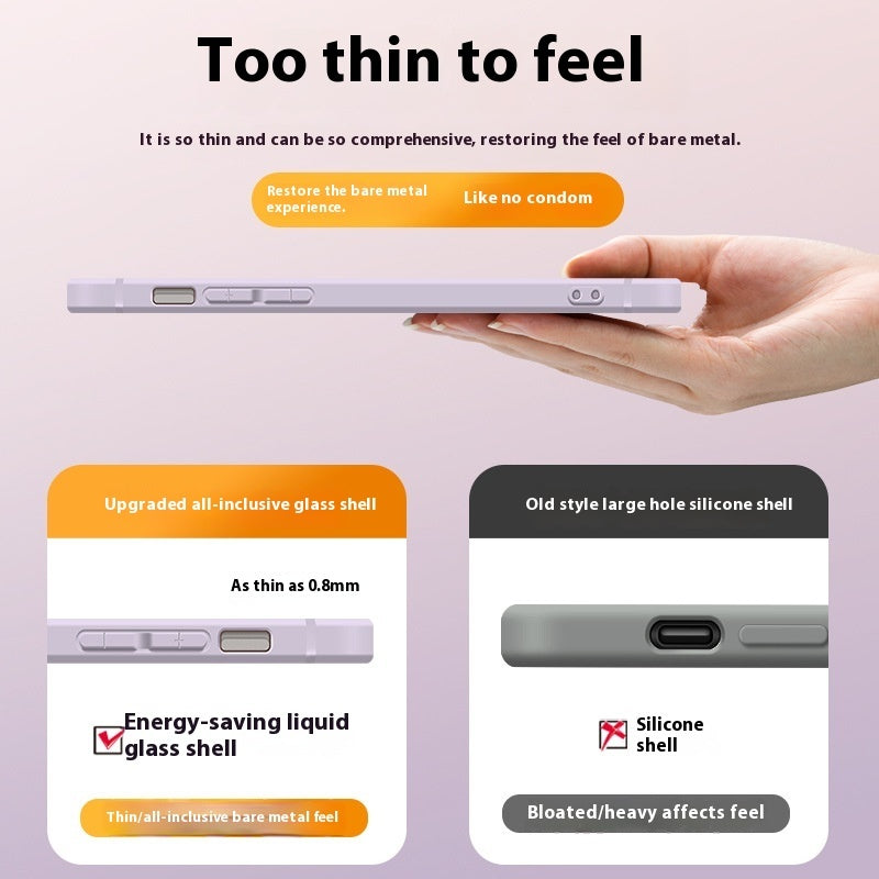Applicable Phone Case All-inclusive Drop-resistant Glass