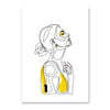 Creative Line Art Character Living Room Decoration Painting Simple Modern Frameless