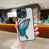 Phone Case Three-dimensional Quicksand Butterfly Protective Cover