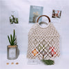 Hollow Woven Fishing Net Portable Grass Woven Bag