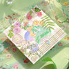 Cartoon Cute Girl Heart Fantasy Land Series Journal Material Tape