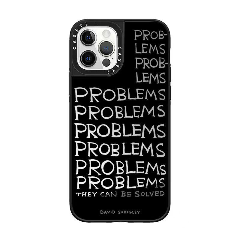 Graffiti English Many Problems Mobile Phone Case