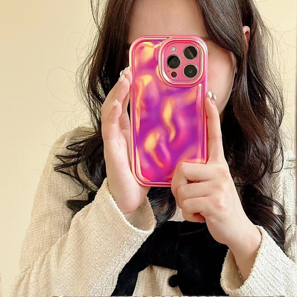 All Wrapped Creative Light Meteorite Pattern Mobile Phone Protective Cover