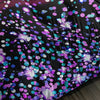 Mushroom Comforter Set, Colorful Sparkle Natural Wild Fungus Bedding Set, Botanical Plants Duvet Set Butterfly Comforter with 2 Pillowcases