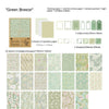 Light Retro Salt Small Floral Journal Material