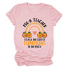 Pumpkin Love Rainbow Halloween Short Sleeve T-Shirt