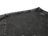 Dark Skull Skeleton Washed And Worn T-shirt Men