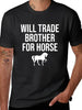 Men's Creative Tops, Casual Short Sleeved Round Neck T-shirts, Summer Outdoor Men's Clothing