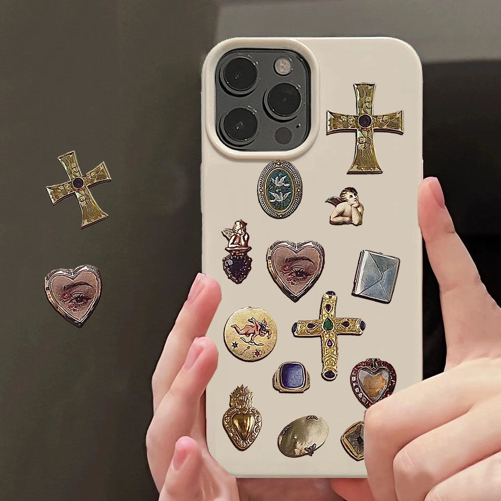 Niche Retro Style Silicone Phone Case