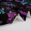 Butterfly Comforter Set Purple Rose Printed Bedding Sun Galaxy Comforter 3 Piece Set (1 Bed Comforter + 2 Pillow Cases), Comforter For All Seasons, Soft Comfortable And Breathable Printed Bedding For Home Dorm Decoration