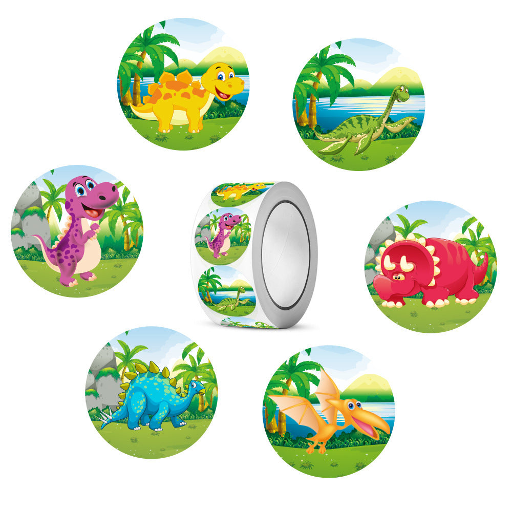 Cute Animal Reward Stickers Children Stickers Self-adhesive Label