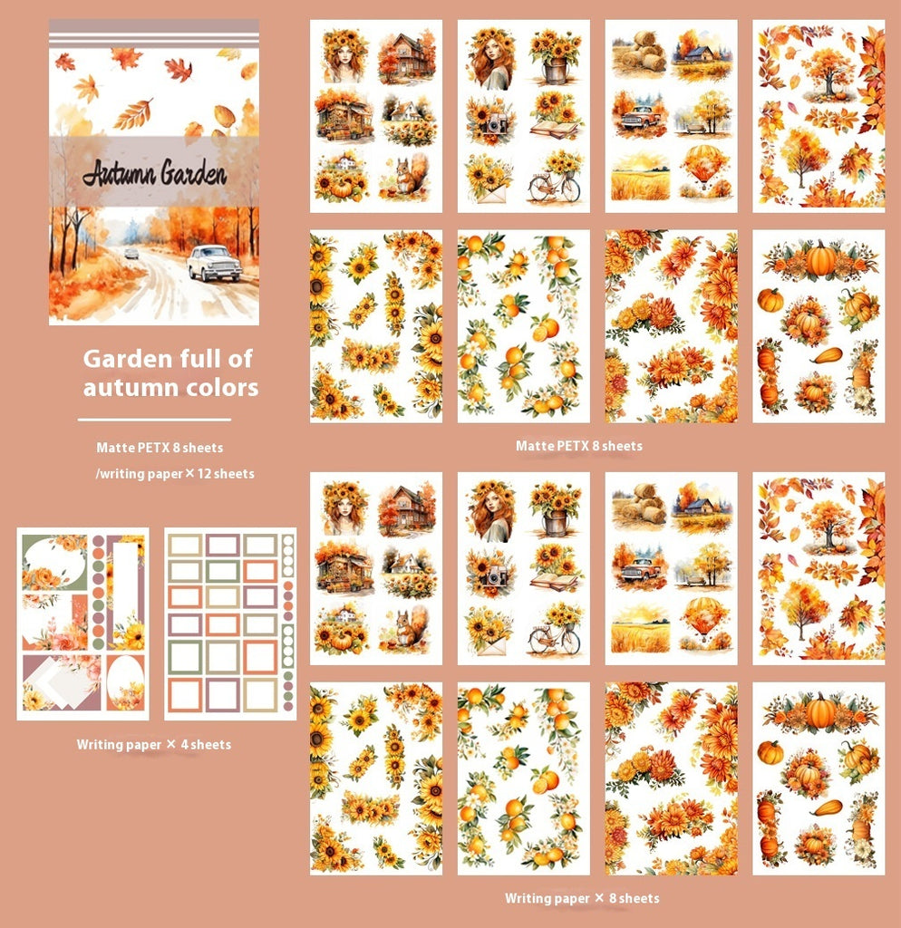 Journal Material PET Sticker Book